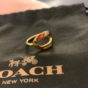 Gold Coach Ring (authentic)